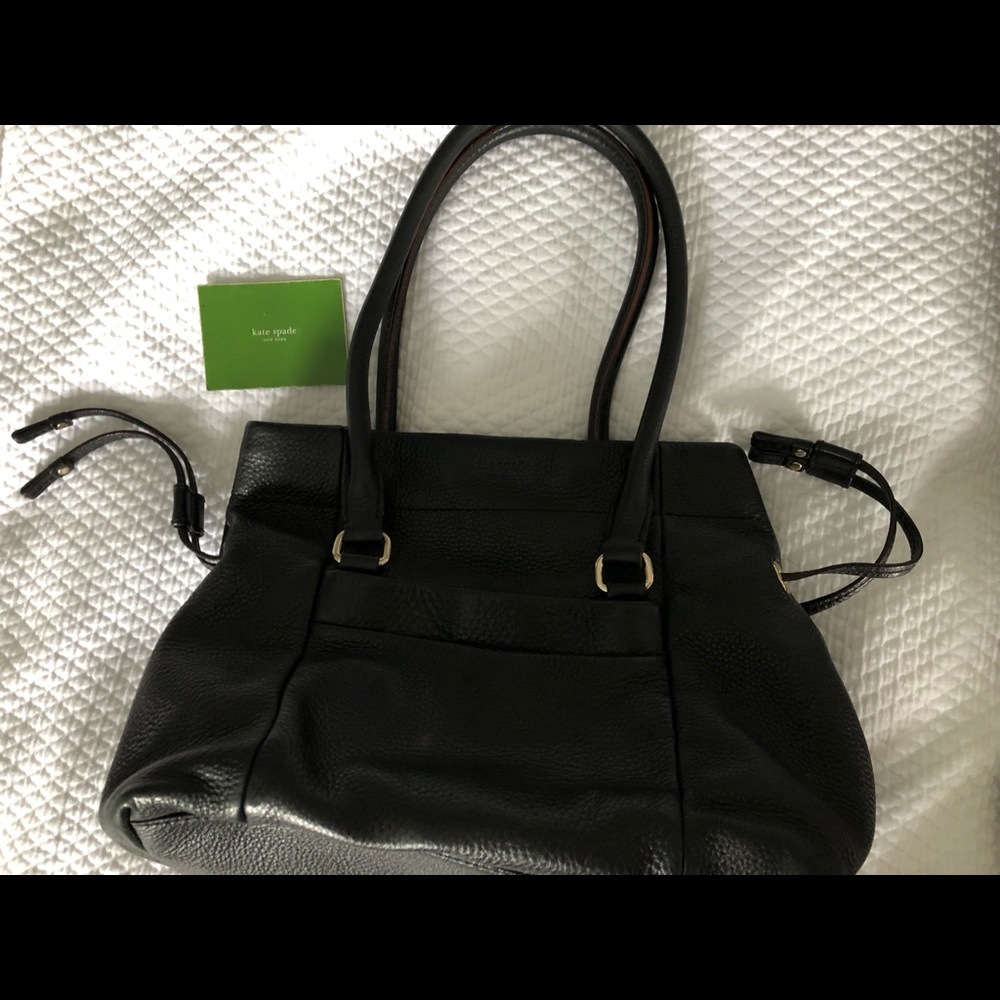Kate Spade ♠️ black leather handbag.